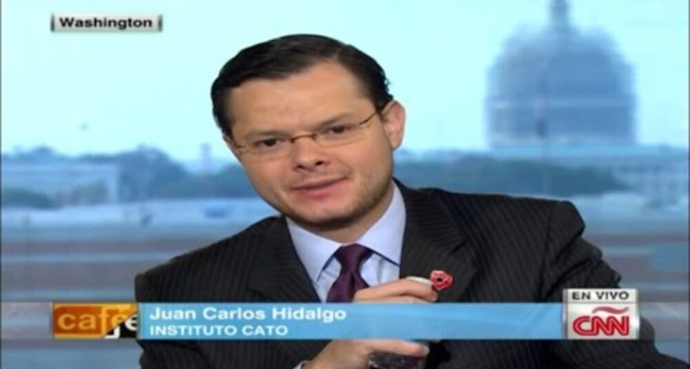 Juan Carlos Hidalgo debate el embargo a Cuba en Café CNN