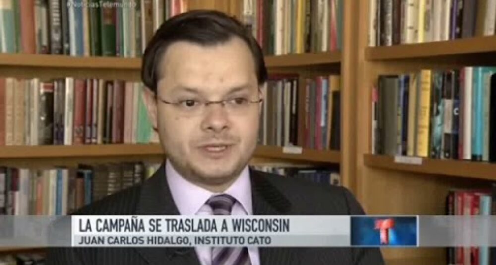Juan Carlos Hidalgo comenta las ideas de política exterior de Trump en Telemundo